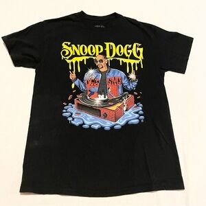Snoop Dogg Death Row Records Men's Rap Graphic T-Shirt Size Medium